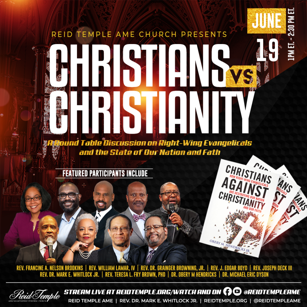 Christians VS Christianity Reid Temple AME Church Obery Hendricks