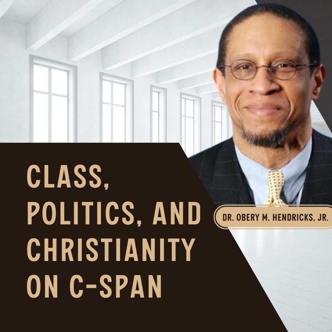Obery Hendricks on Class, Politics, and Christianity C-Span